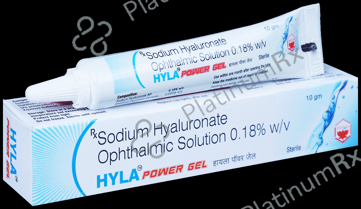 Hyla 0.18% Power Eye Gel 10gm