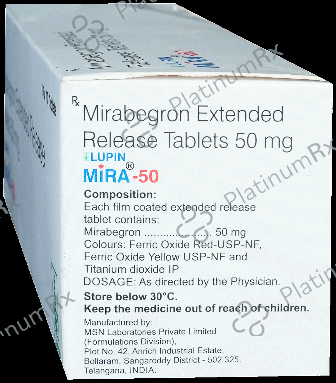 Lupin Mira 50 Tablet ER