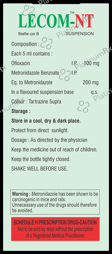 Lecom-NT Oral Suspension Mango
