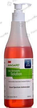 3M Avagard 4% CHG Scrub 500 Solution