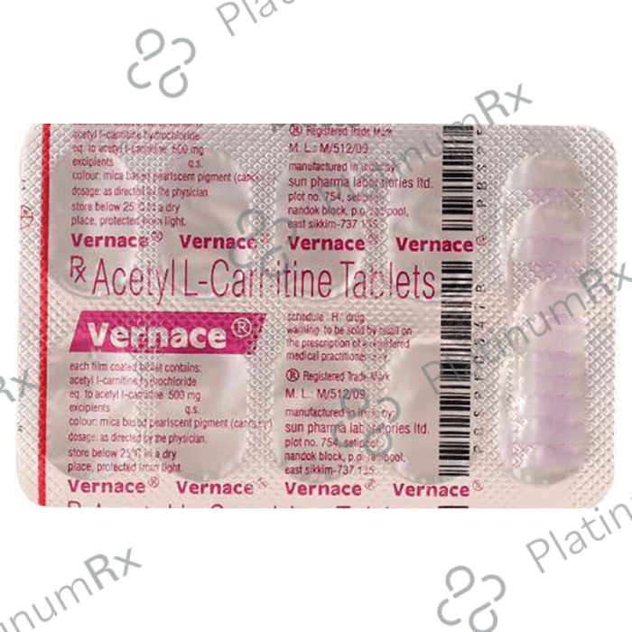 Vernace 500mg Tablet 10s