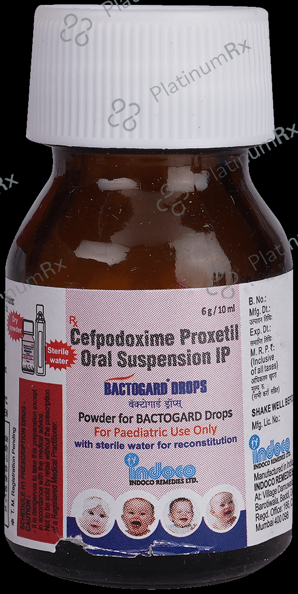 Bactogard 25mg Oral Drops