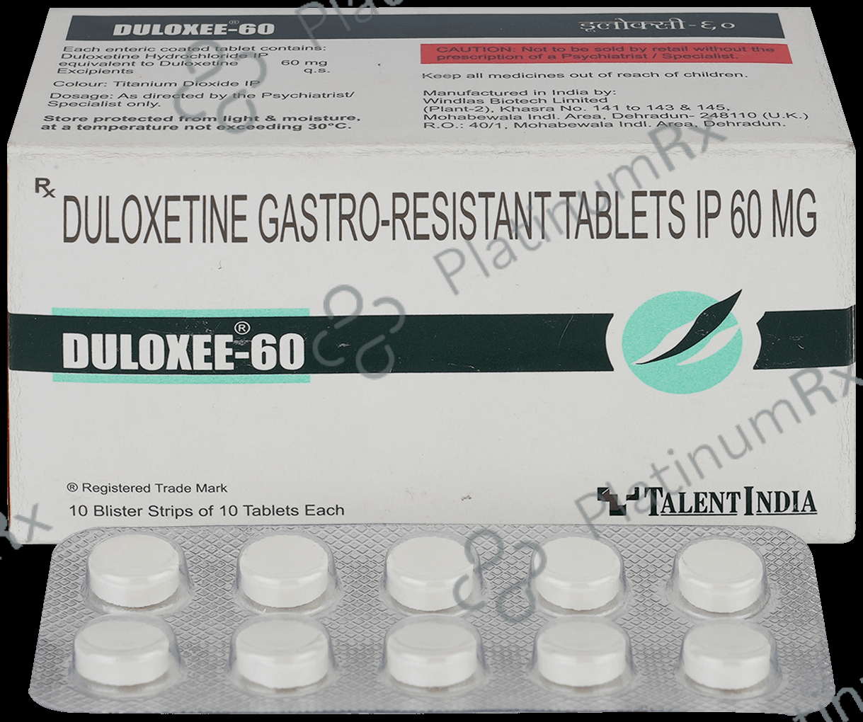 Duloxee 60mg Tablet