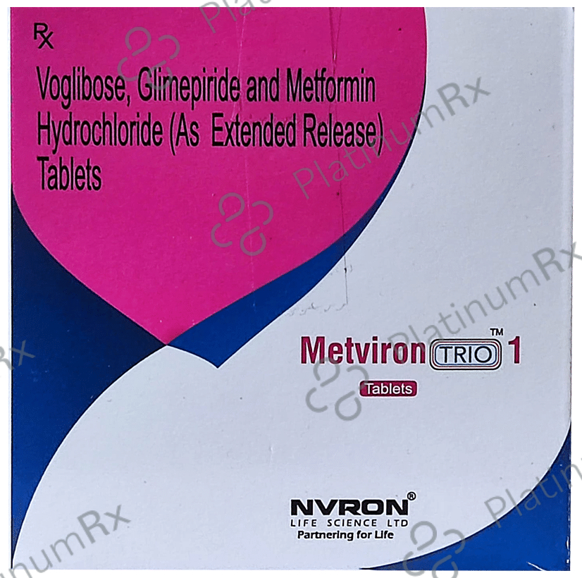 Metviron Trio 1 Tablet ER