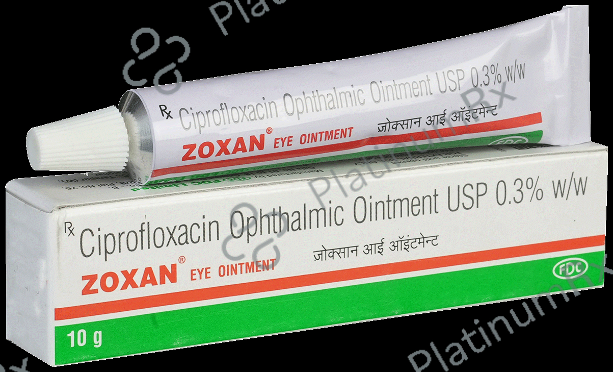 Zoxan Eye Ointment 10gm