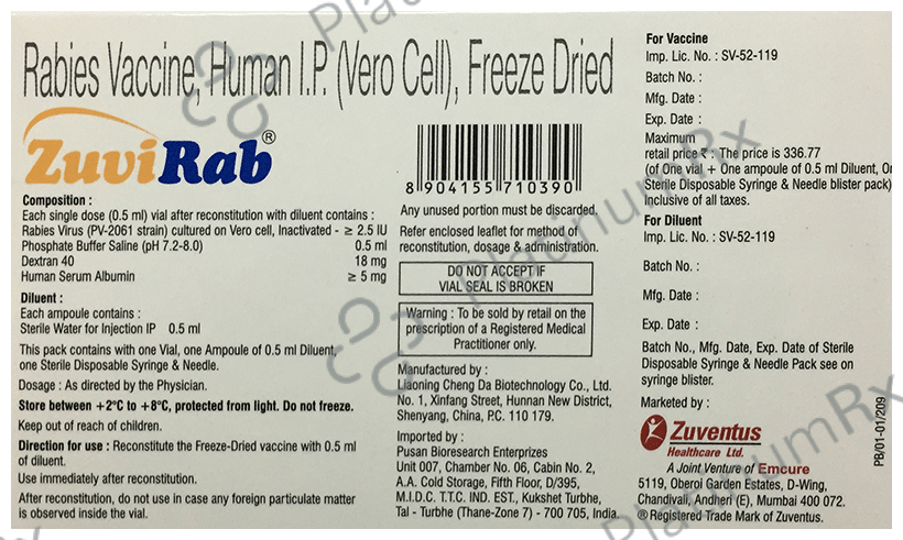 Zuvirab Vaccine