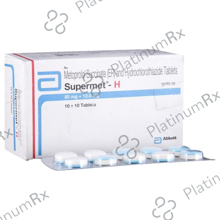 Supermet H 12.5/47.5mg Tablet 10s