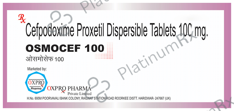 Osmocef 100 Tablet DT