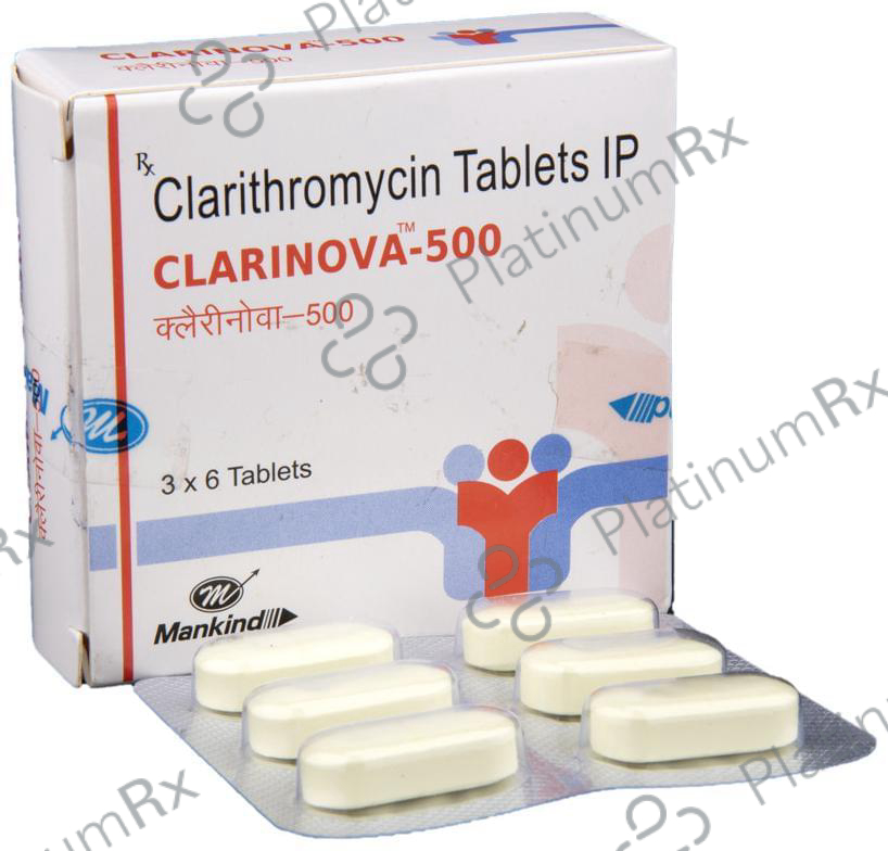 Clarinova 500 Tablet 6 Tablet