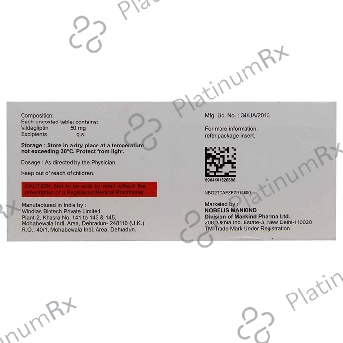 Zukanorm 50 Tablet