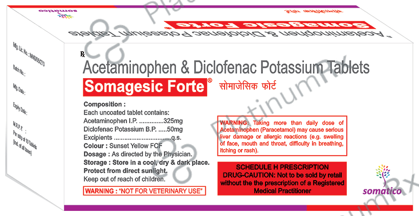 Somagesic Forte Tablet 10 Tablet