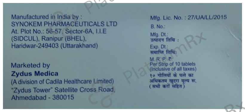 Azildac 80mg Tablet 10s