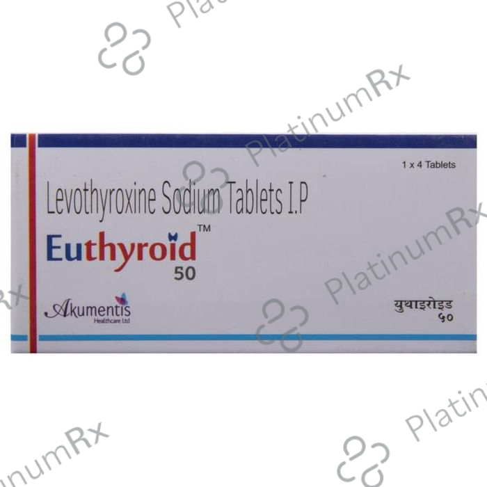 Euthyroid 50 350mcg Tablet 4s