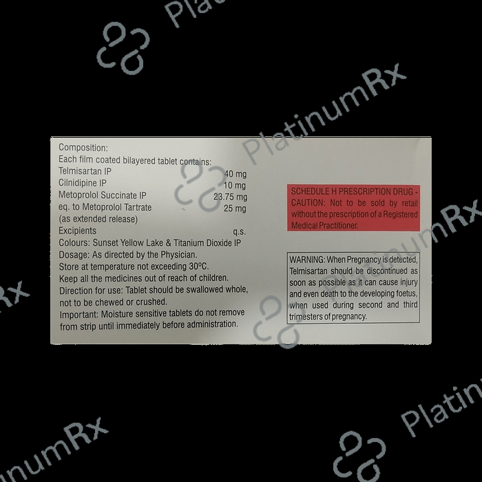 Metosartan LN 25mg Tablet ER 10s