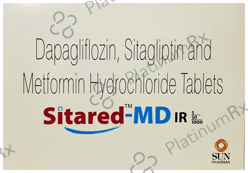Sitared MD IR 5/50/1000 Tablet 7s