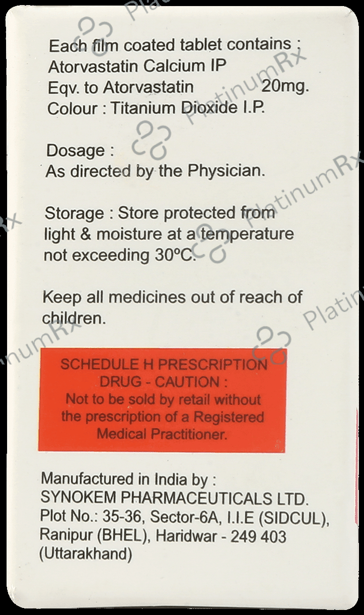 Remetor 20 Tablet 10 Tablet