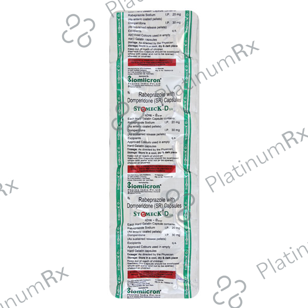 Stomeck DSR 30/20mg Capsule SR 10s