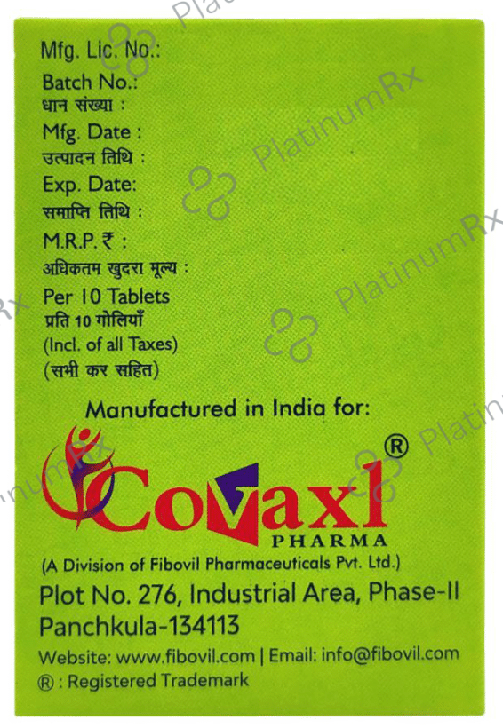 Aceflip TH 100mg/8mg Tablet