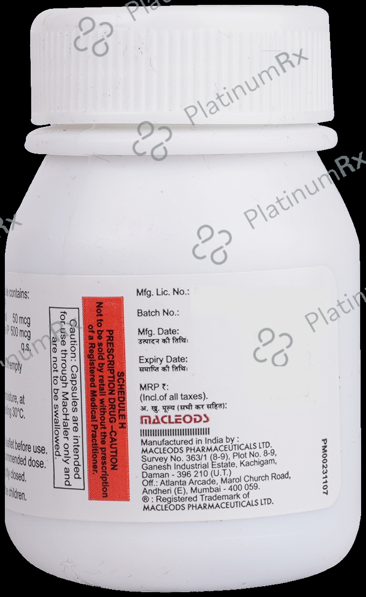 Flutrol 500/50mcg Capsule 30s