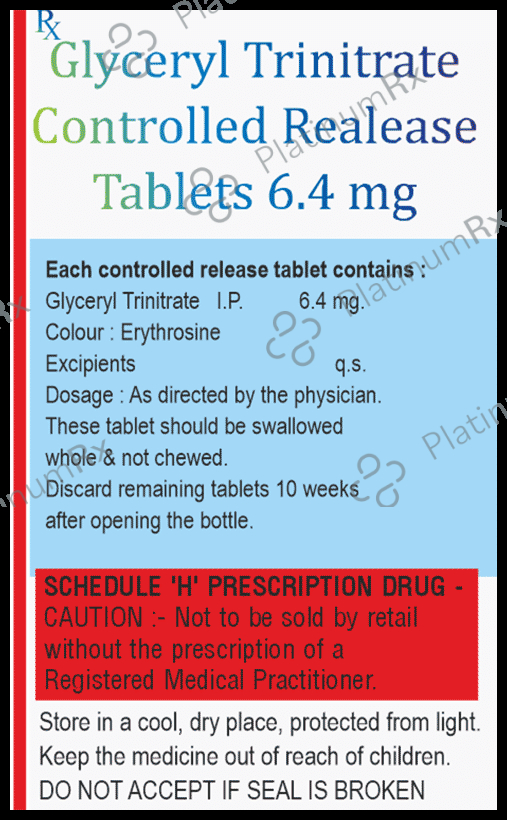Glyrate 6.4 Tablet CR