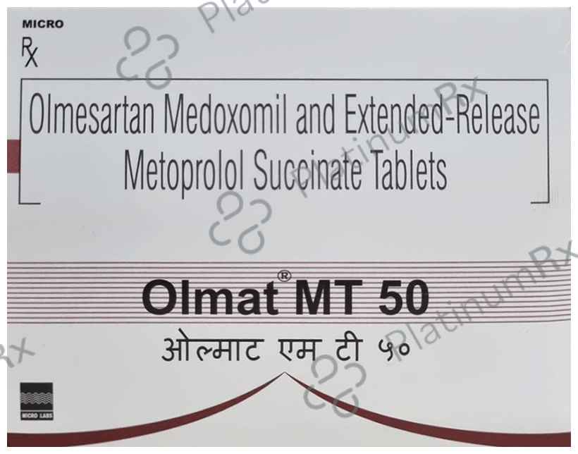 Olmat MT 50 47.5/20mg Tablet ER 15s