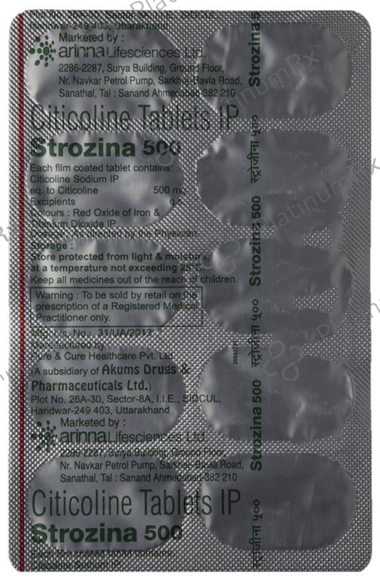 Strozina 500 Tablet