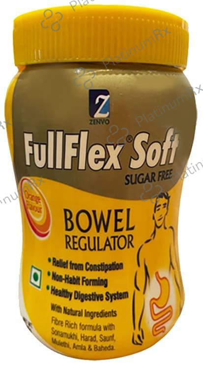 Zenvo FullFlex Soft Bowel Regulator Sugar Free Orange