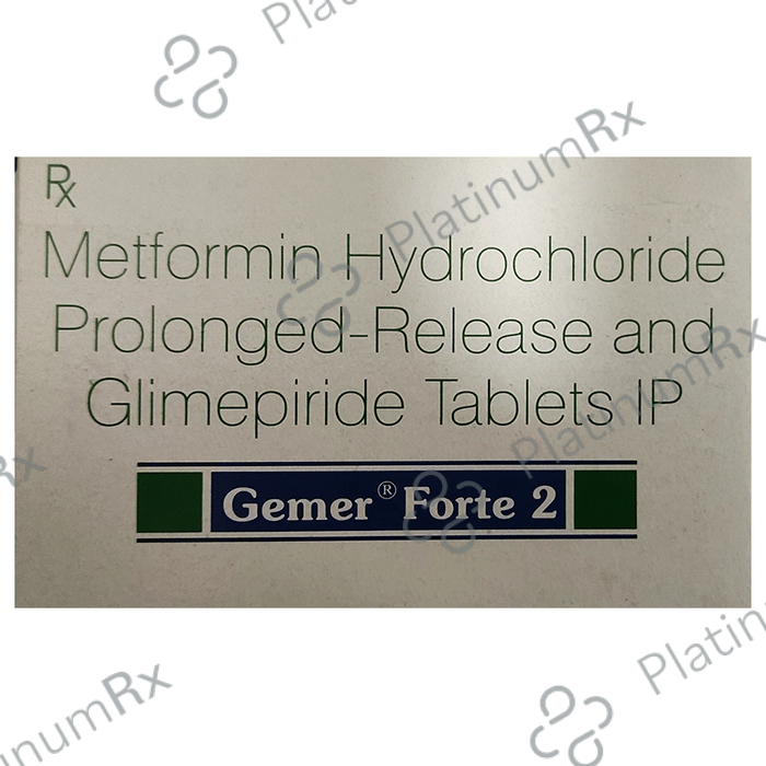 Gemer Forte 2/850mg Tablet PR 10s