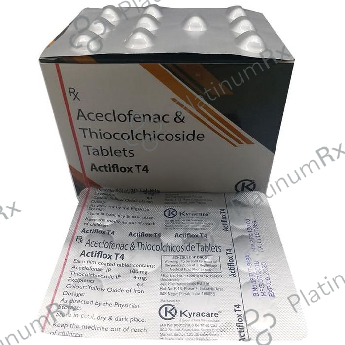 Actiflox T 4 Tablet
