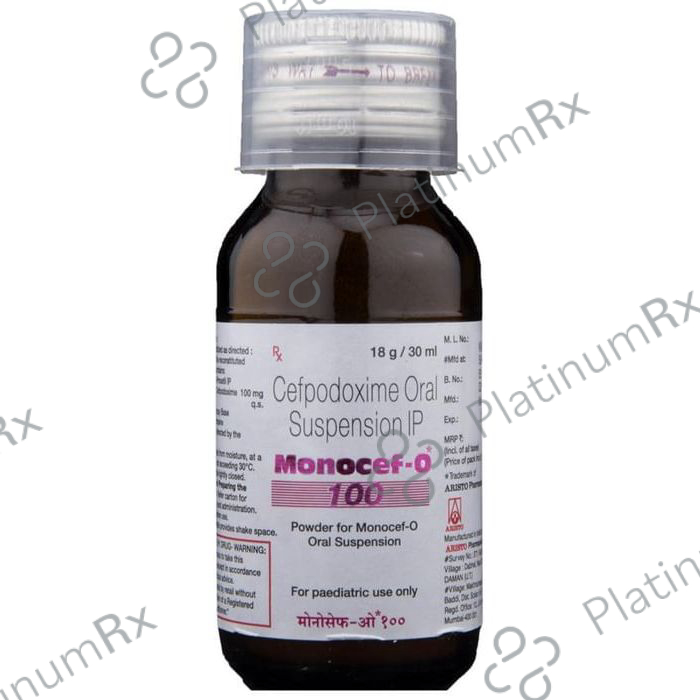 Monocef-O 100 Powder for Oral Suspension
