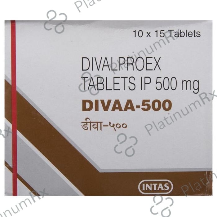 Divaa 500mg Tablet 15s