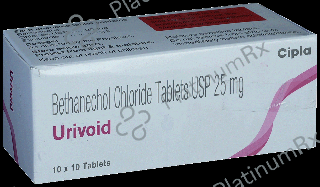 Urivoid 25mg Tablet 10s