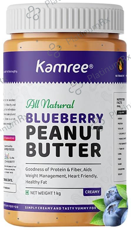 Kamree All Natural Blueberry Peanut Butter Creamy