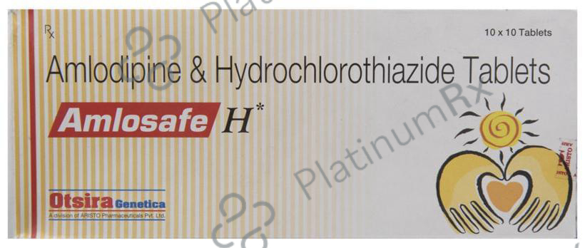 Amlosafe H 5/12.5mg Tablet 10s