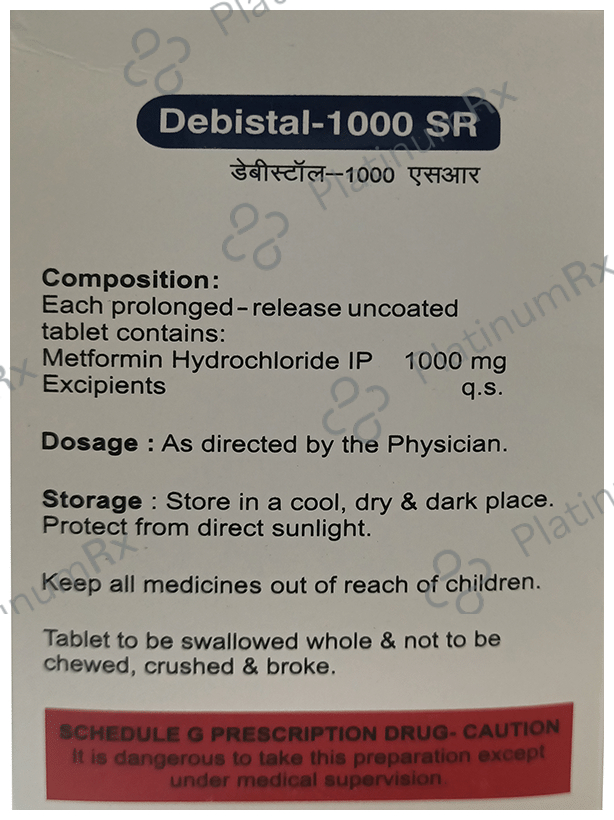 Debistal 1000 SR Tablet