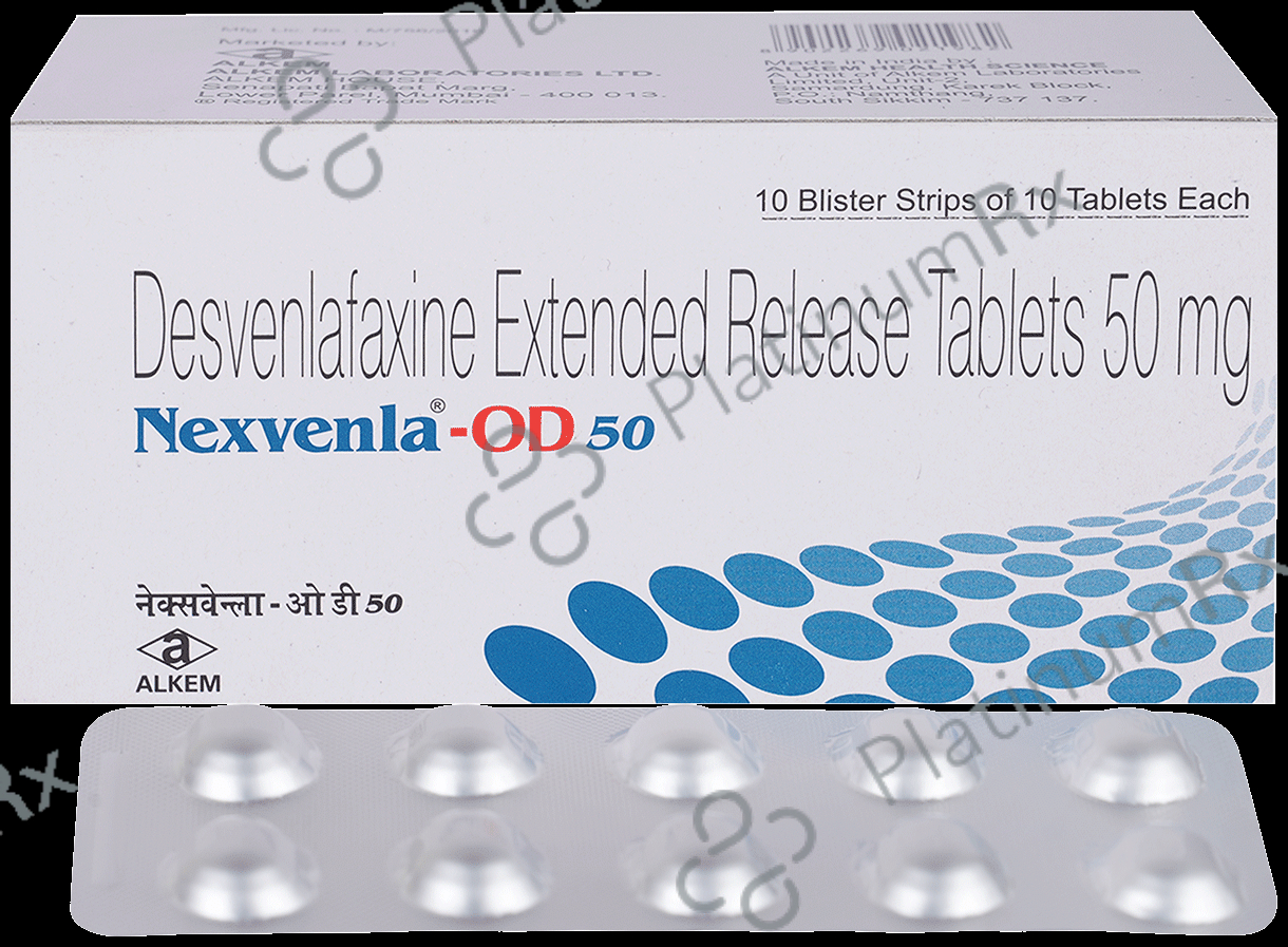 Nexvenla OD ER 50mg Tablet 10s