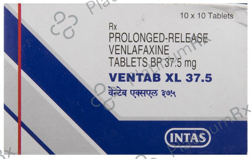 Ventab 37.5mg XL Tablet PR 10s