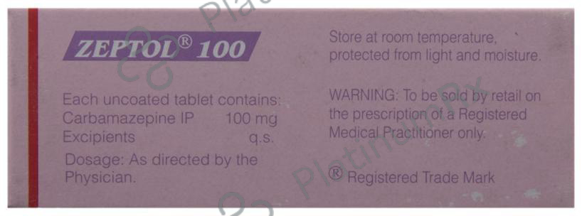 Zeptol 100mg Tablet 10s