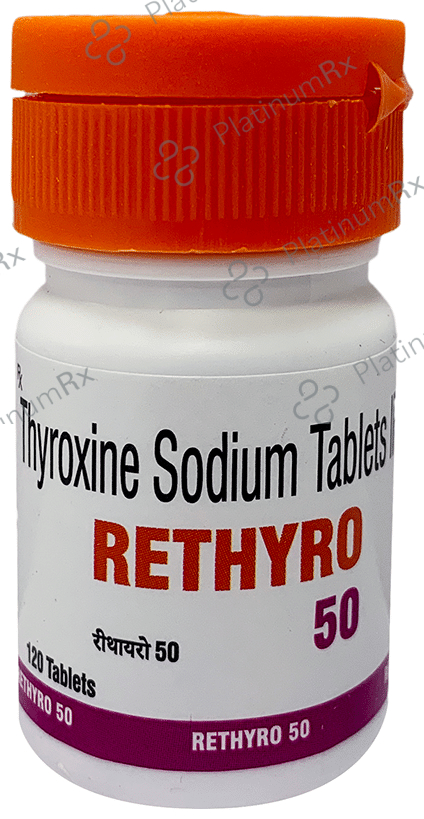 Rethyro 50mcg Tablet 120s