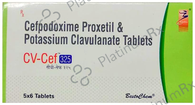 CV Cef 325 Tablet