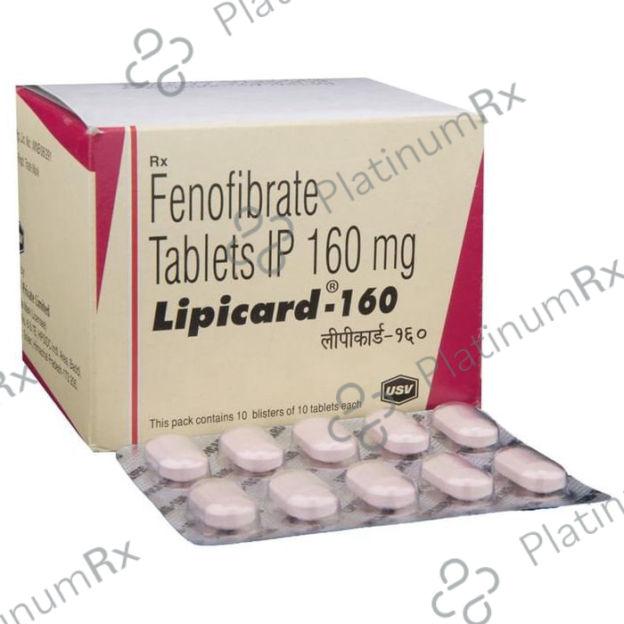 Lipicard 160mg Tablet 10s