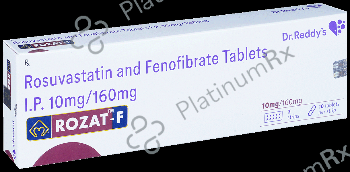 Rozat F 160/10mg Tablet 10s