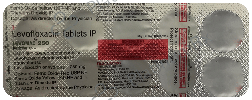 Levomac 250mg Tablet 10s