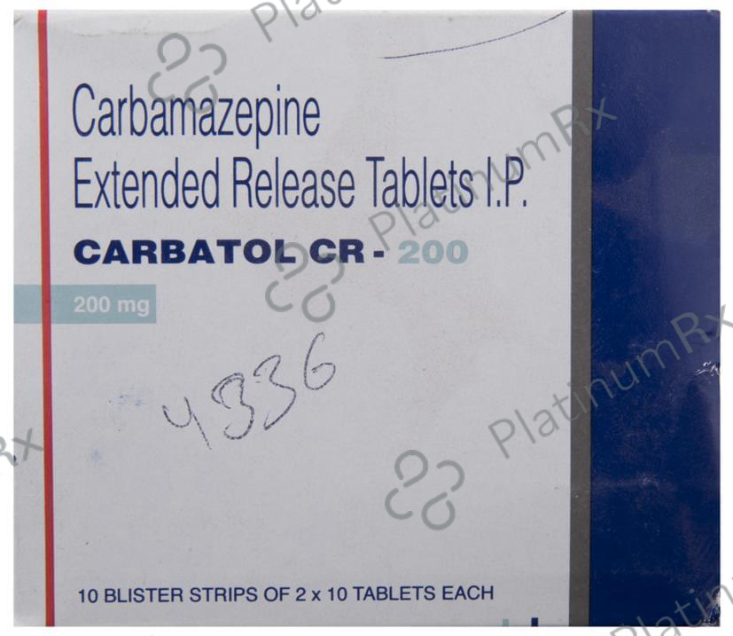 Carbatol CR 200 Tablet