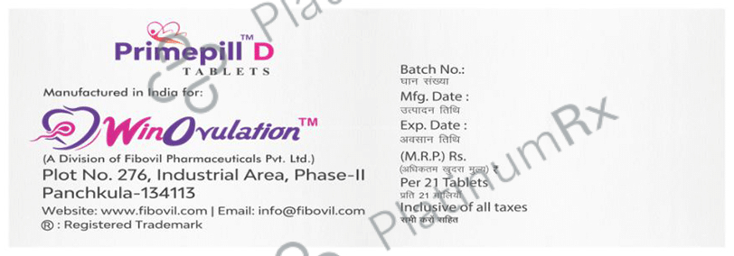Primepill D 0.03mg/0.15mg Tablet