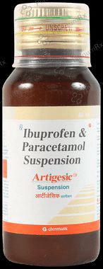 Artigesic 100/162.5mg Suspension 60ml