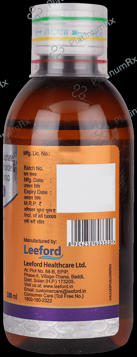 Cuflift LS Syrup 100 ml