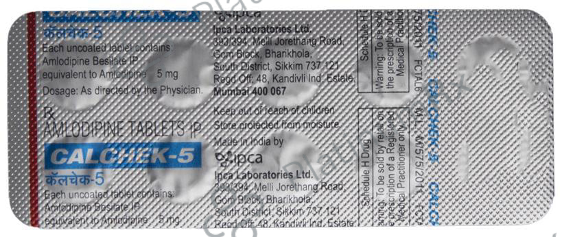 Calchek 5mg Tablet 10s