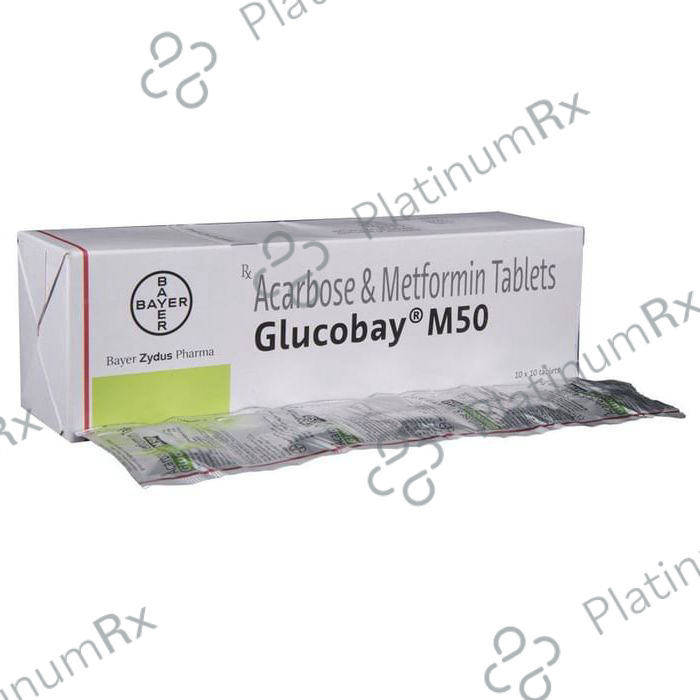 Acarbzone M 50/500mg Tablet 10s