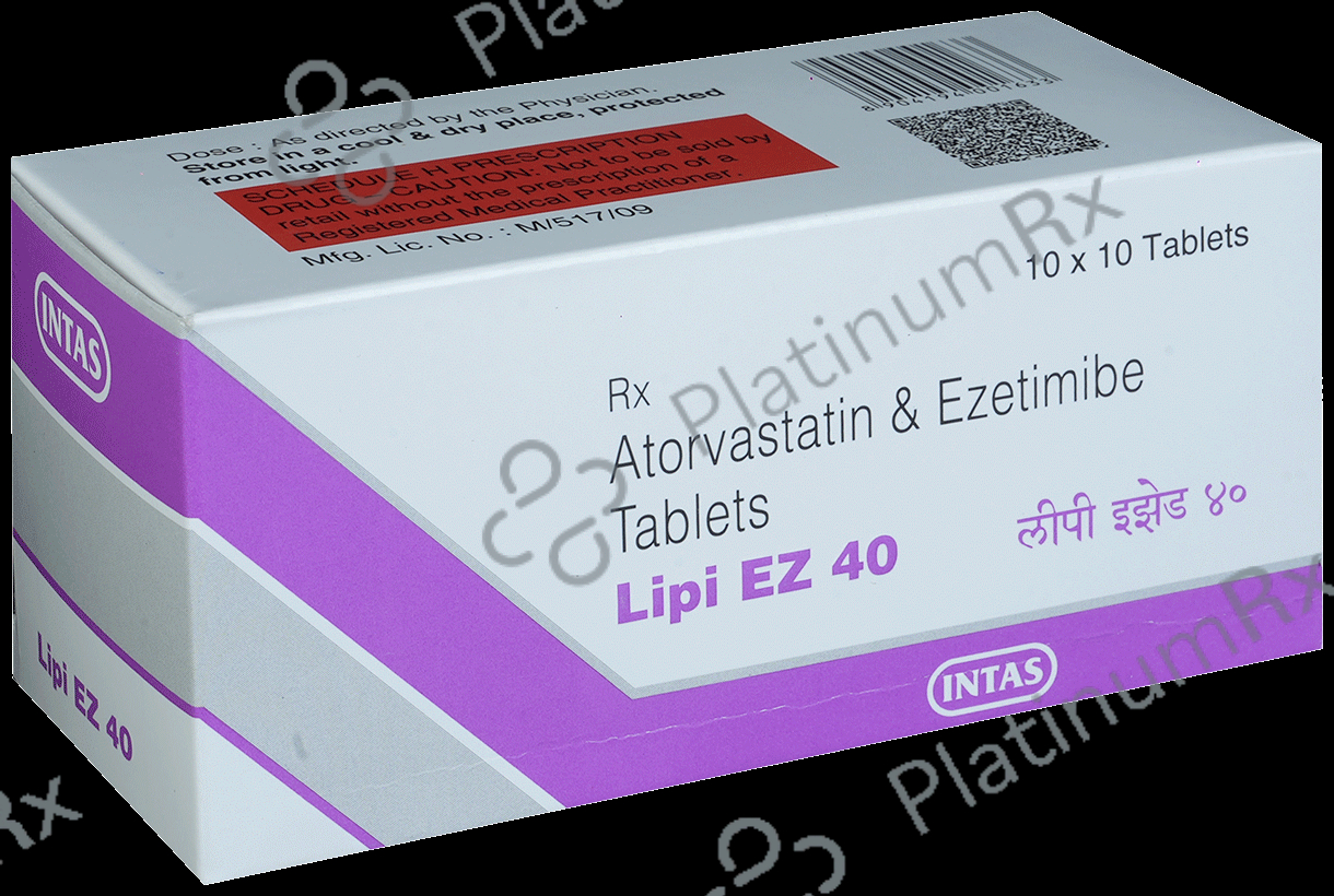 Lipi EZ 40/10mg Tablet 10s